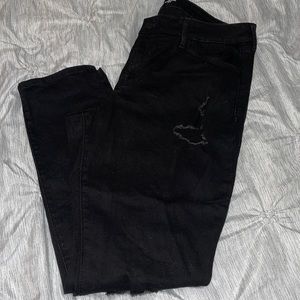 Old Navy Black Pop Icon Skinny Mid-Rise